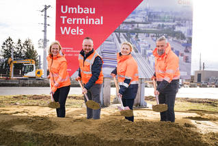 © ÖBB | Pleschko Spatentisch_Terminal_Wels © ÖBB | Pleschko